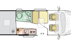 Galéria produktu Adria TWIN AXESS 600SP  - Karavanea 