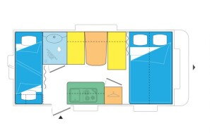 Galéria produktu Caravelair Antares family 466  - SC Karavany 